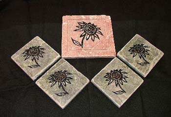 Sunflowers with Trivet